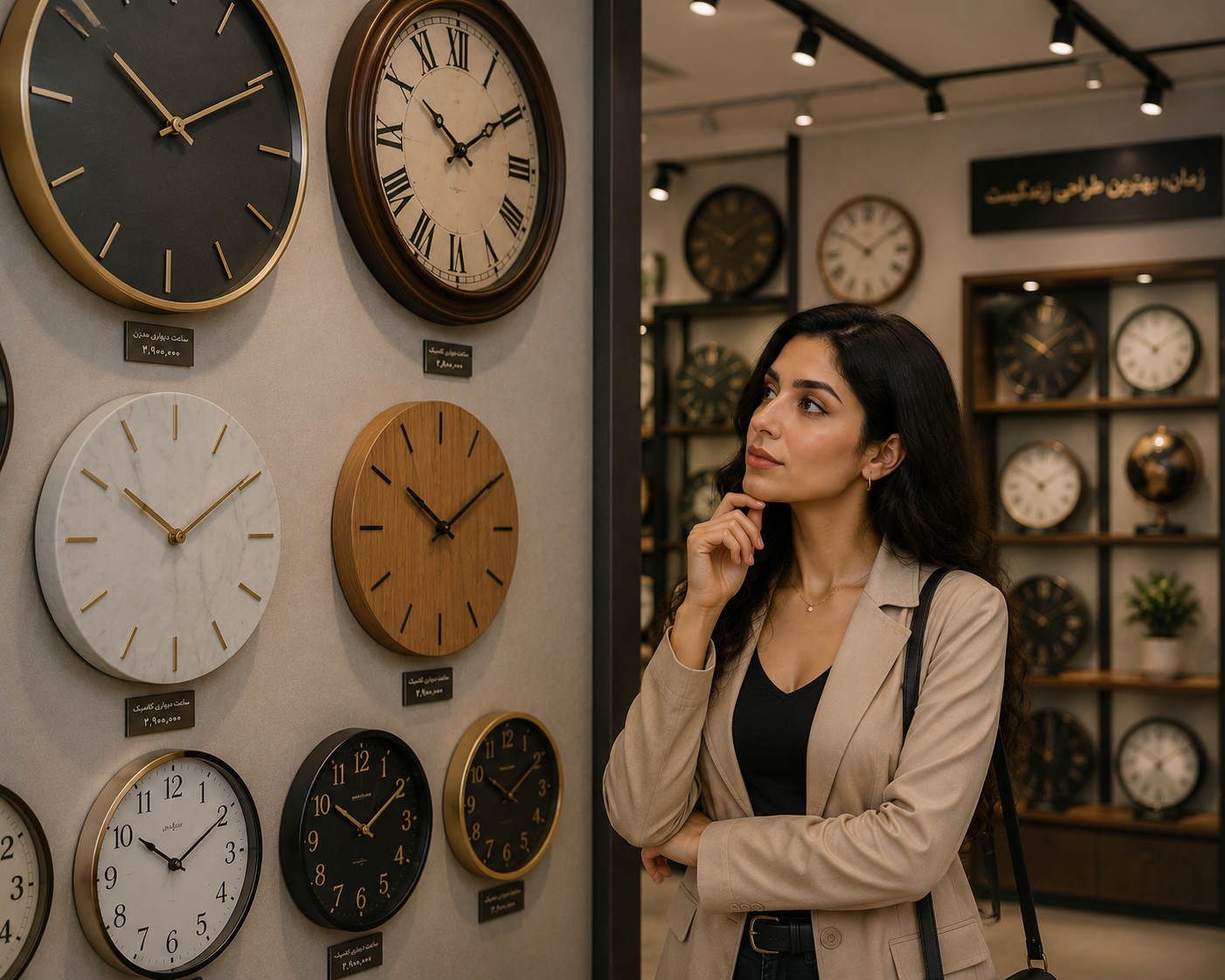 مدل های پرفروش ساعت دیواری