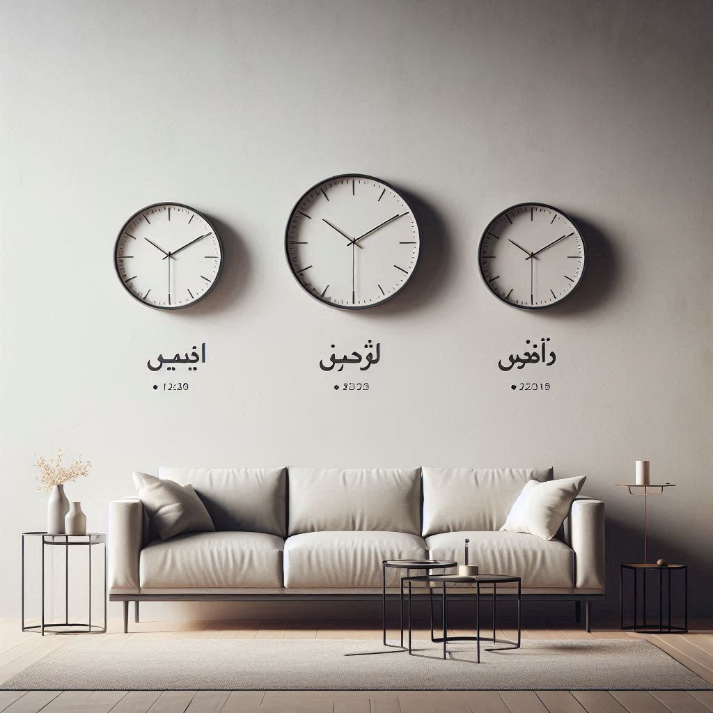 بهترین سایز ساعت دیواری برای پذیرایی و فضاهای مختلف