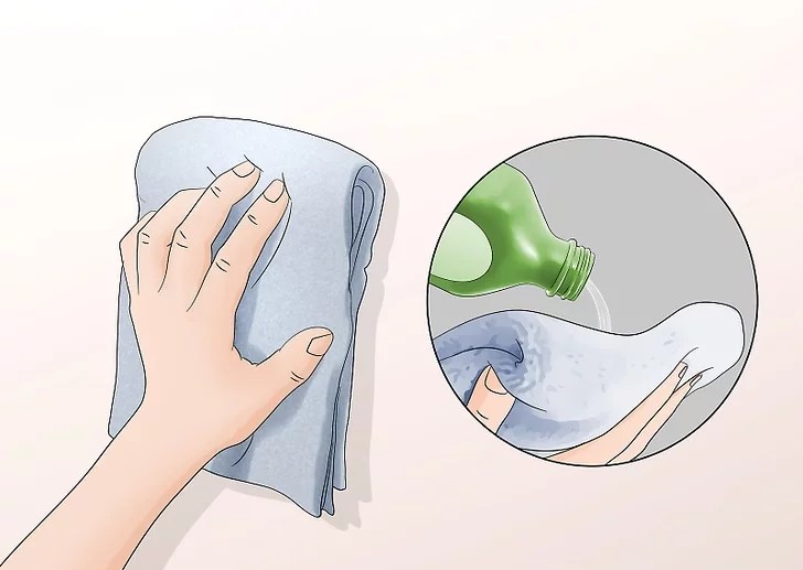 تمیز کردن دیوار