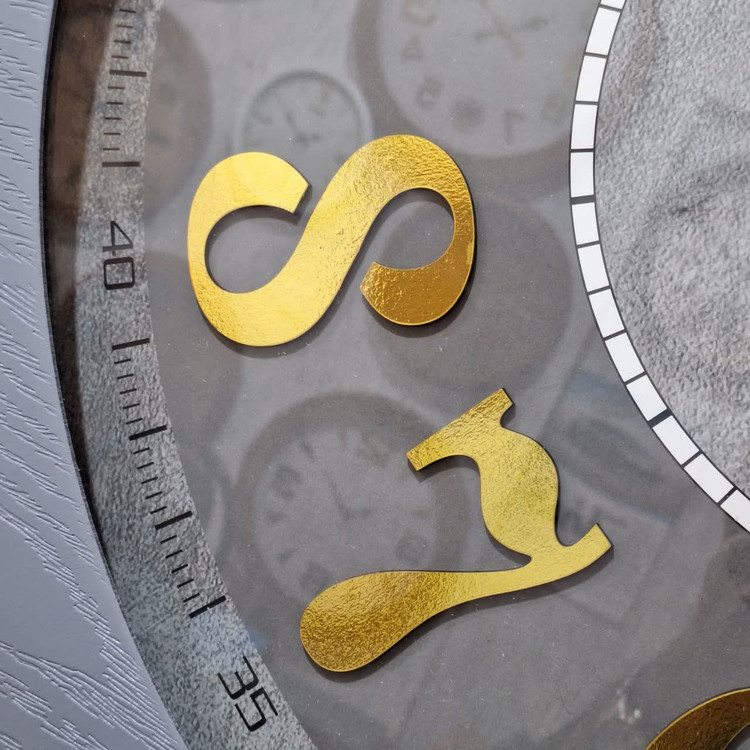 wood clock