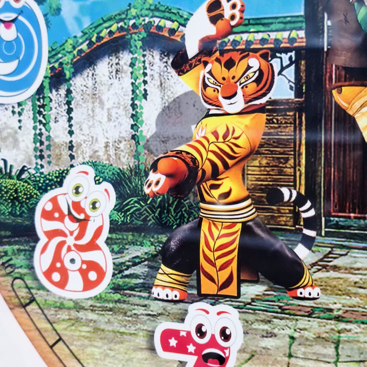 Kung Fu Panda Kids Wall Clock