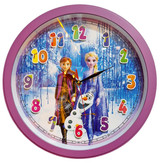 ساعت دیواری السا فروزن در دکوراسیون اتاق خواب دخترانه