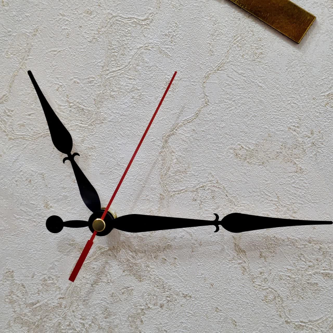 wood clock
