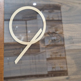 Wooden wall clock