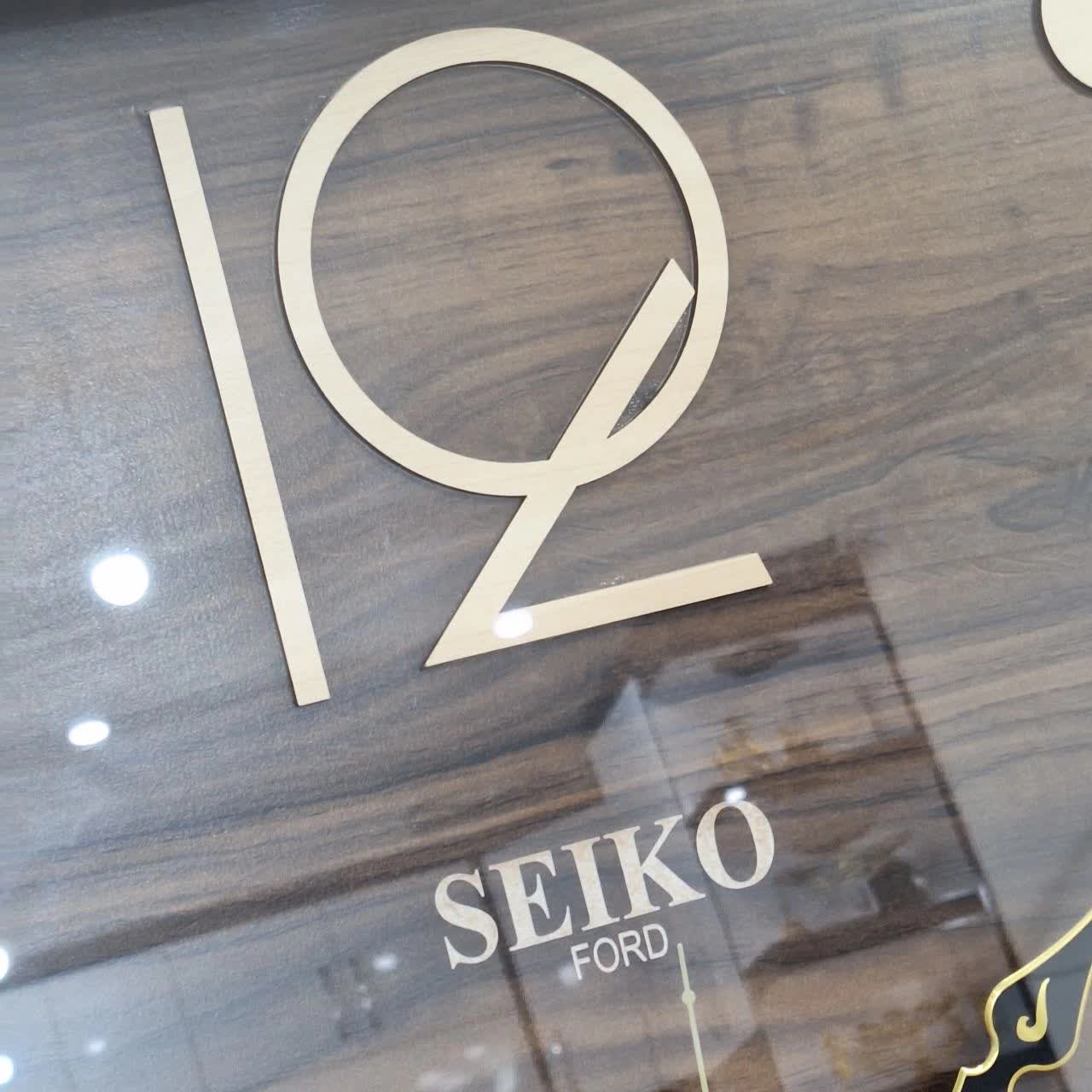 Wooden wall clock