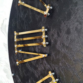 Luxury Leather Wall Clock – 60cm Modern Design