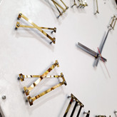 Luxury Leather Wall Clock – 60cm Modern Design