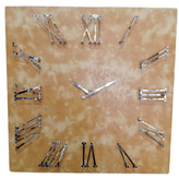 Luxury Leather Wall Clock