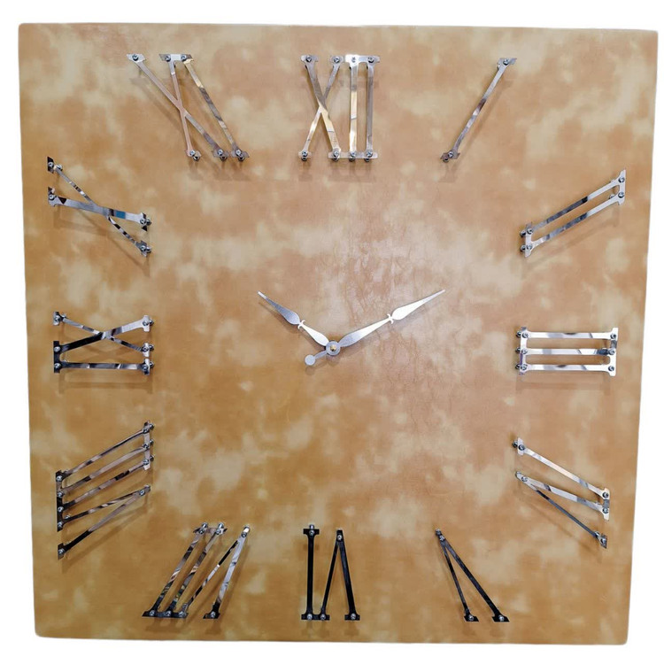 Luxury Leather Wall Clock