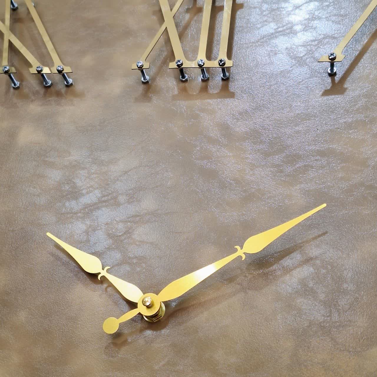 Leather Wall Clock