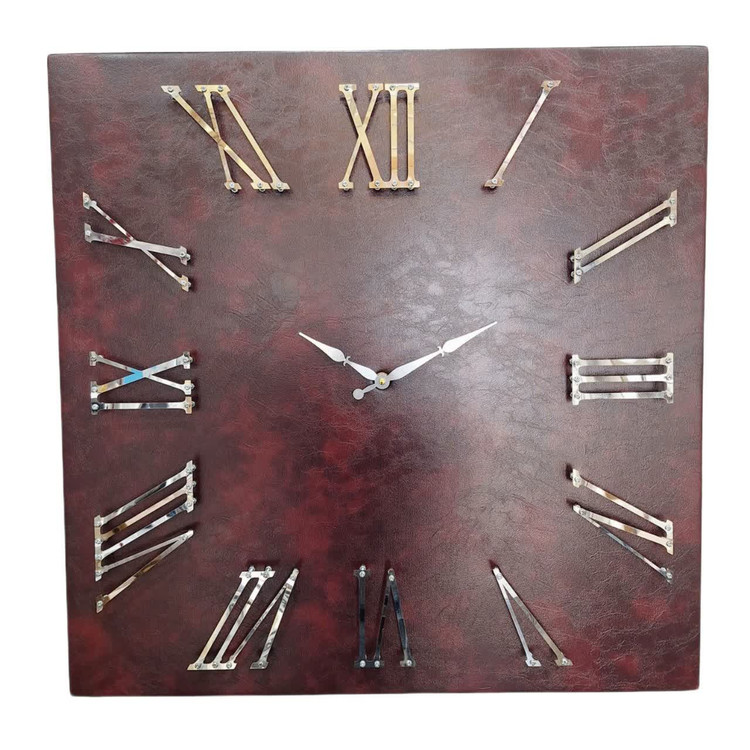 Leather Wall Clock