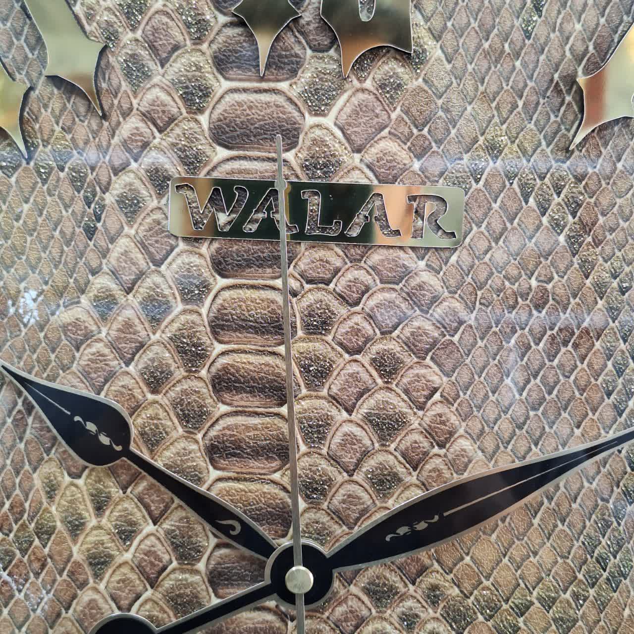 ساعت دیواری ۶۰ سانتی از نماس نزدیک