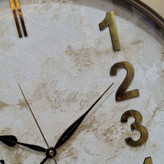 ساعت دیواری والار بژ طلایی 60 سانتیمتری از نمای دیگر