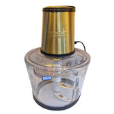 خردکن ۳.۸ لیتری سیلور کرست با موتور ۳۰۰۰ وات و ظرف پیرکس نشکن طلایی