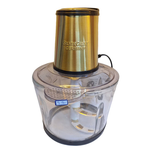 خردکن ۳.۸ لیتری سیلور کرست با موتور ۳۰۰۰ وات و ظرف پیرکس نشکن طلایی