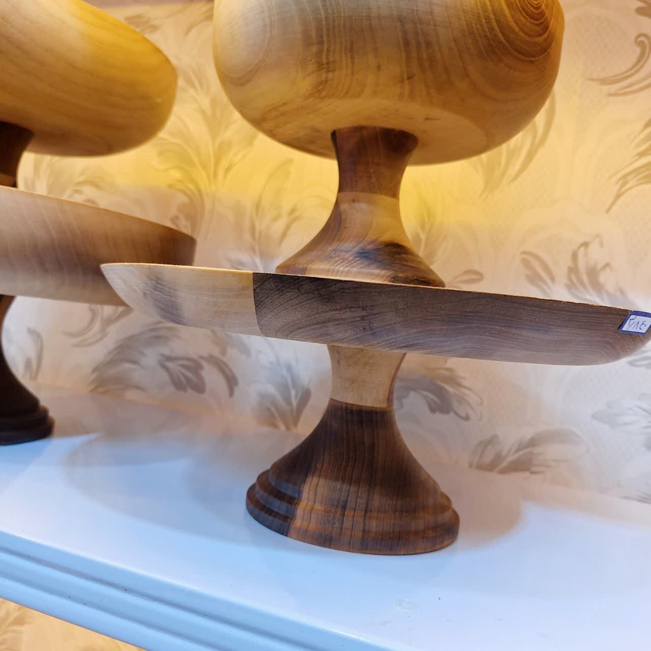 سرویس پذیرایی چوب گردو از نمای نزدیک